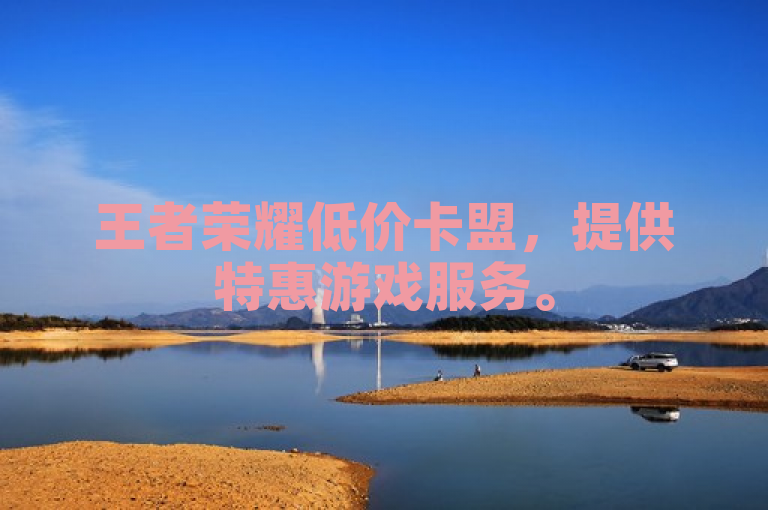 王者荣耀低价卡盟，提供特惠游戏服务。