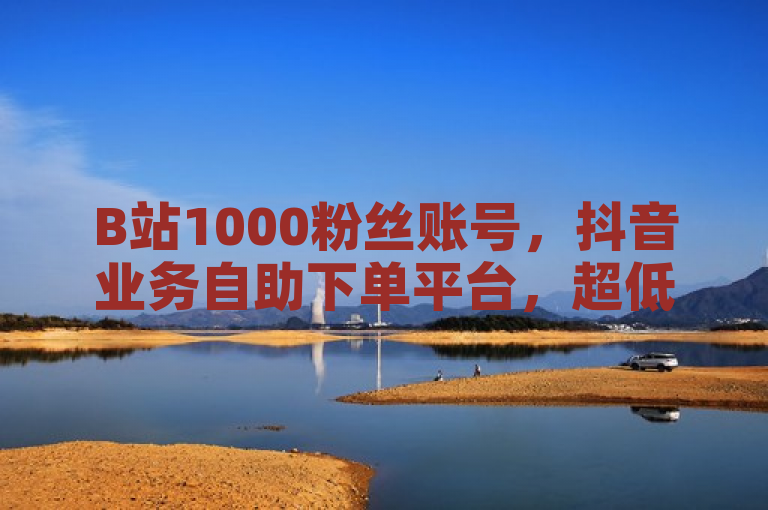 B站1000粉丝账号，抖音业务自助下单平台，超低价优惠。