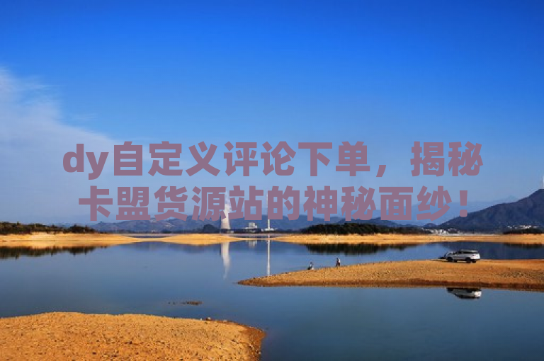 dy自定义评论下单，揭秘卡盟货源站的神秘面纱！