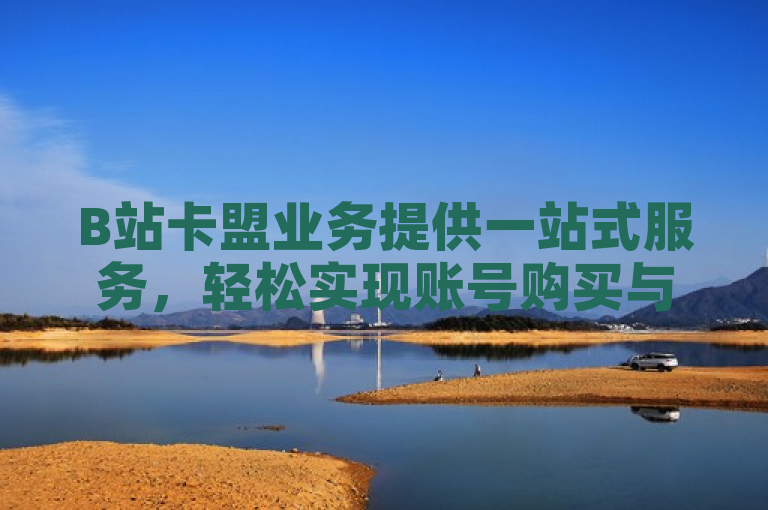 B站卡盟业务提供一站式服务，轻松实现账号购买与自动发卡。