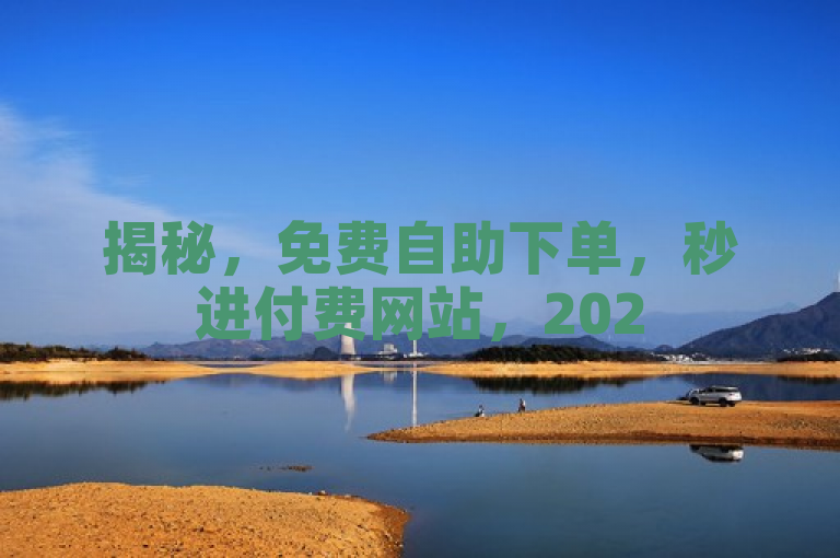 揭秘，免费自助下单，秒进付费网站，2025必备技能！