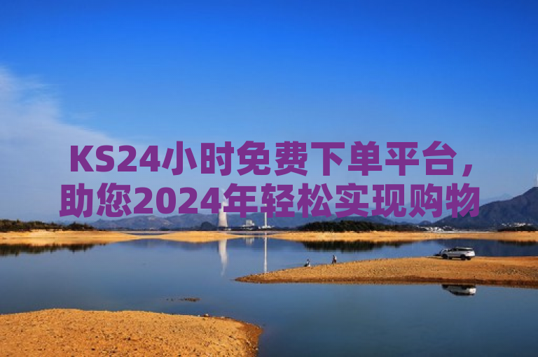 KS24小时免费下单平台，助您2024年轻松实现购物自由！