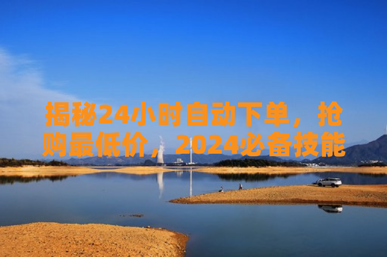 揭秘24小时自动下单，抢购最低价，2024必备技能！