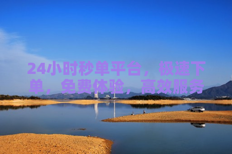 24小时秒单平台，极速下单，免费体验，高效服务。