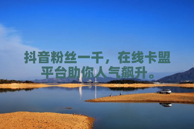 抖音粉丝一千，在线卡盟平台助你人气飙升。