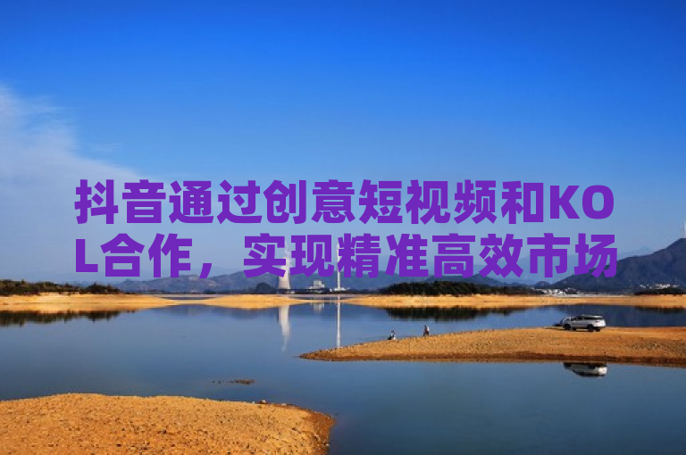 抖音通过创意短视频和KOL合作，实现精准高效市场推广。