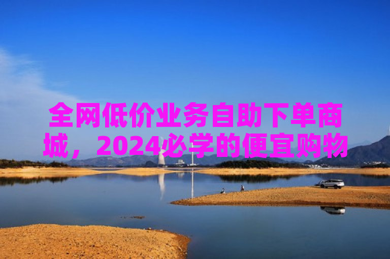 全网低价业务自助下单商城，2024必学的便宜购物自动购买平台！