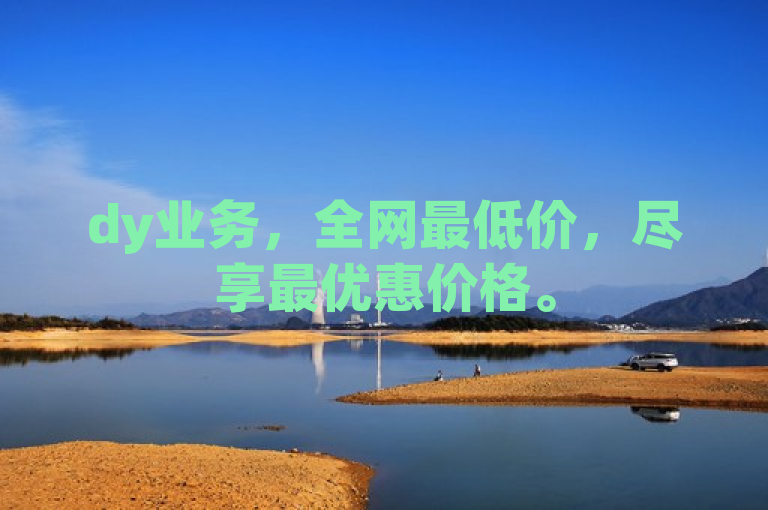 dy业务，全网最低价，尽享最优惠价格。