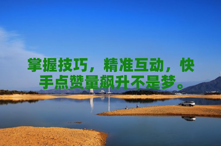 掌握技巧，精准互动，快手点赞量飙升不是梦。