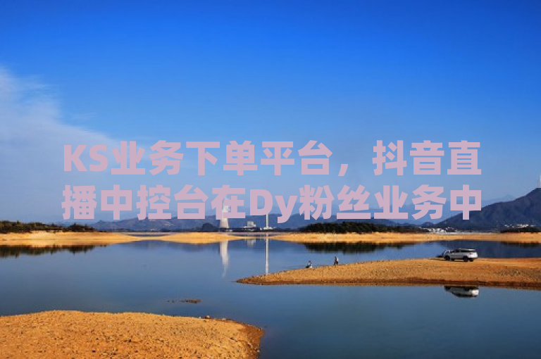 KS业务下单平台，抖音直播中控台在Dy粉丝业务中打开。