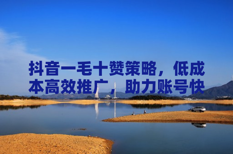 抖音一毛十赞策略，低成本高效推广，助力账号快速涨粉。