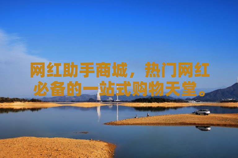 网红助手商城，热门网红必备的一站式购物天堂。