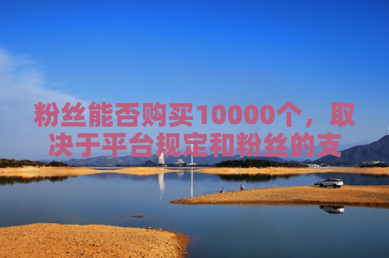 粉丝能否购买10000个，取决于平台规定和粉丝的支付能力。