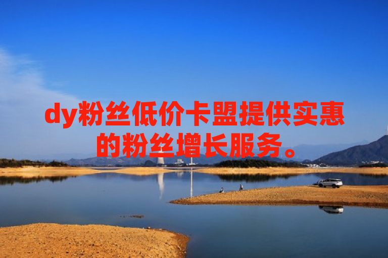 dy粉丝低价卡盟提供实惠的粉丝增长服务。