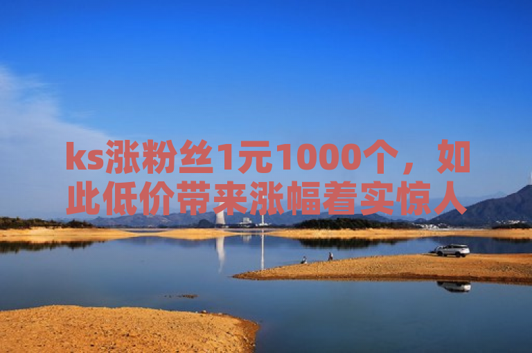 ks涨粉丝1元1000个，如此低价带来涨幅着实惊人。