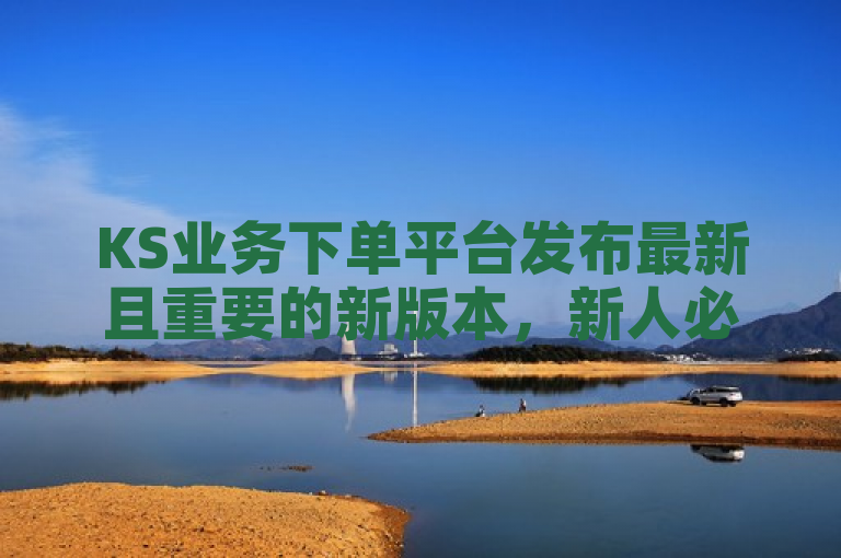 KS业务下单平台发布最新且重要的新版本，新人必备！