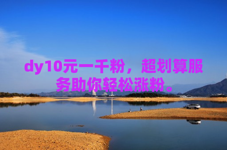 dy10元一千粉，超划算服务助你轻松涨粉。