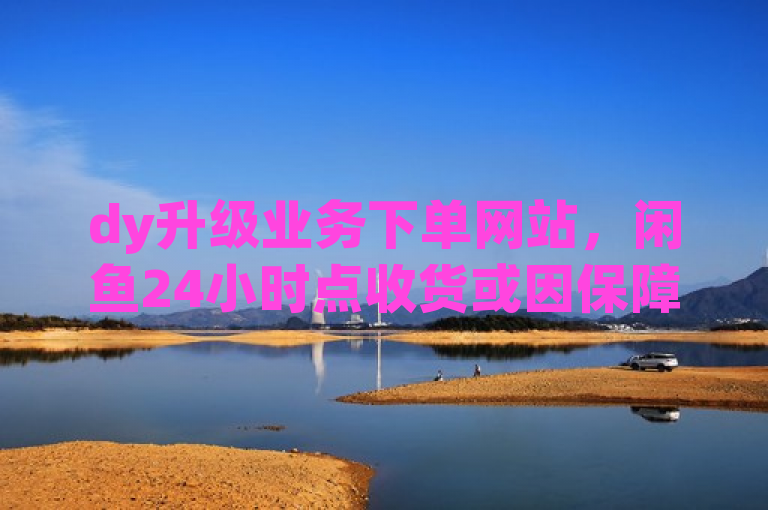 dy升级业务下单网站，闲鱼24小时点收货或因保障交易安全。