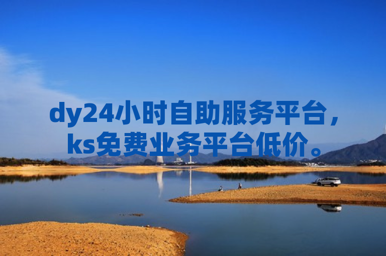 dy24小时自助服务平台，ks免费业务平台低价。