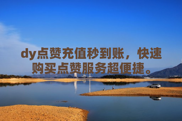 dy点赞充值秒到账，快速购买点赞服务超便捷。