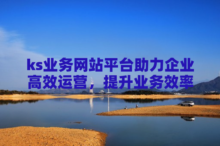 ks业务网站平台助力企业高效运营，提升业务效率。