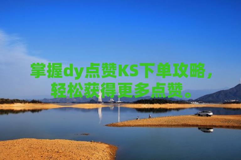掌握dy点赞KS下单攻略，轻松获得更多点赞。