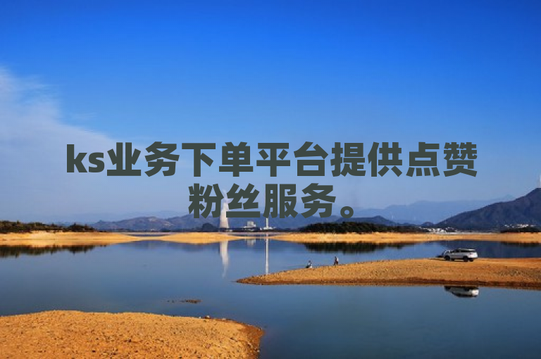 ks业务下单平台提供点赞粉丝服务。