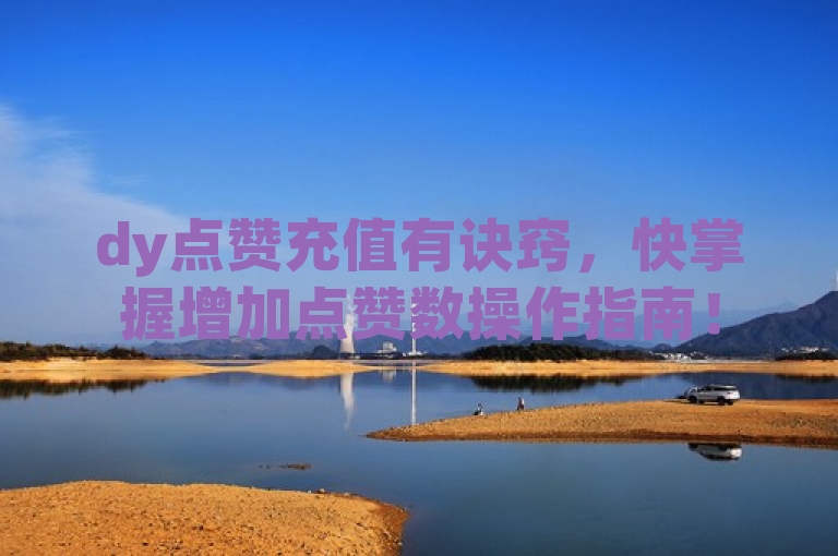 dy点赞充值有诀窍，快掌握增加点赞数操作指南！