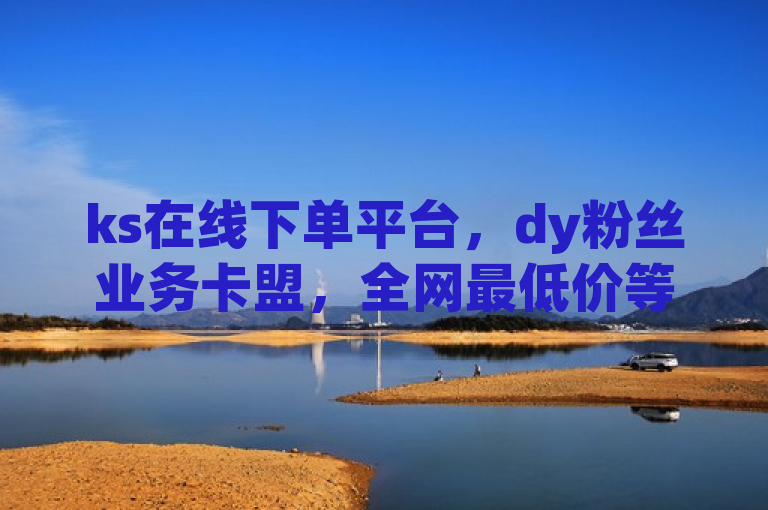 ks在线下单平台，dy粉丝业务卡盟，全网最低价等你来。