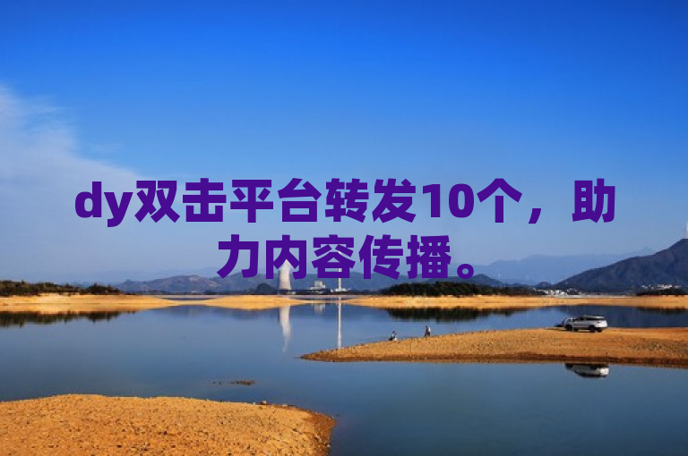 dy双击平台转发10个，助力内容传播。
