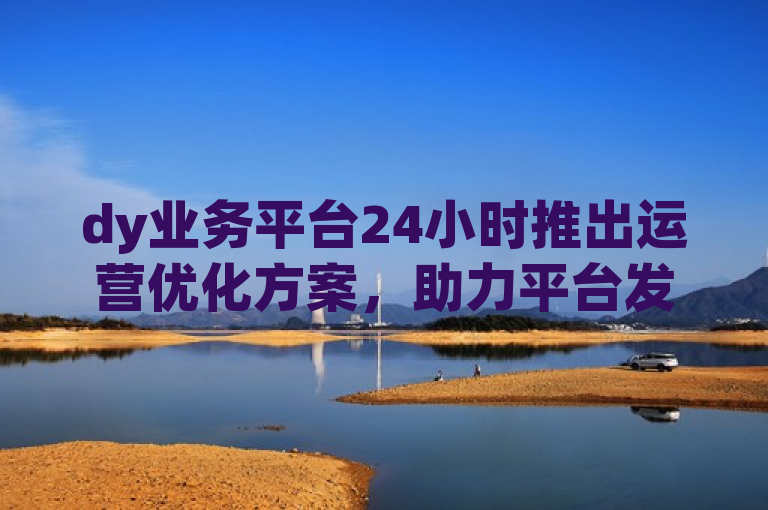 dy业务平台24小时推出运营优化方案，助力平台发展。