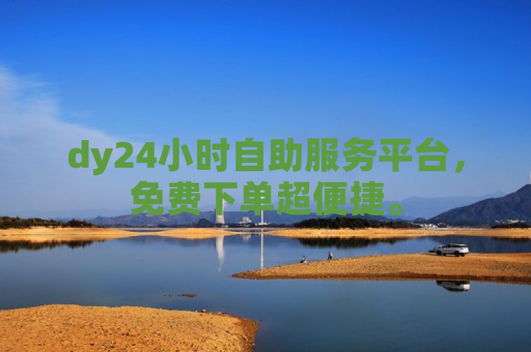 dy24小时自助服务平台，免费下单超便捷。