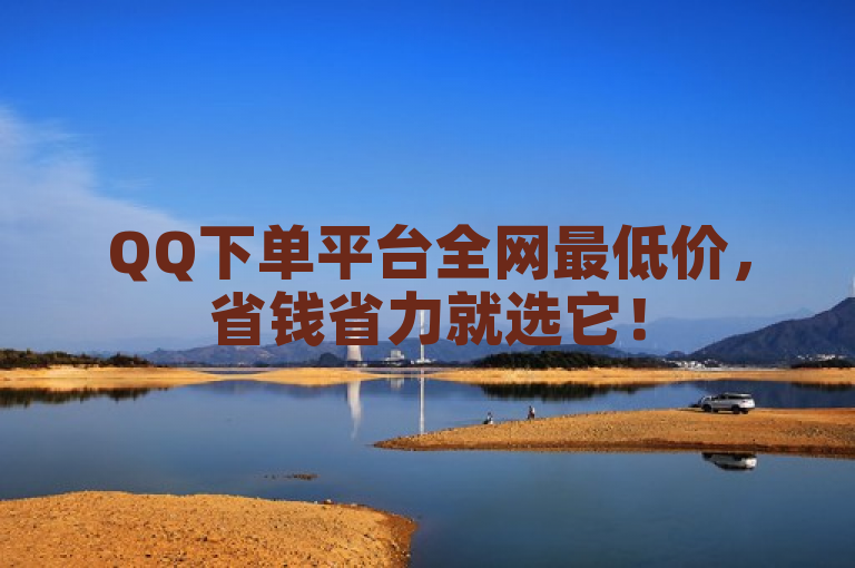 QQ下单平台全网最低价，省钱省力就选它！