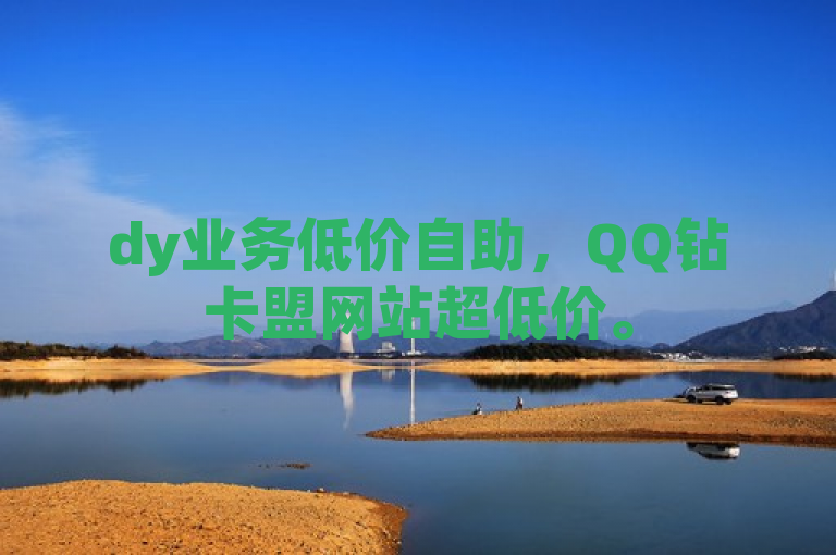 dy业务低价自助，QQ钻卡盟网站超低价。